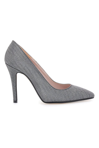 Schwarze Stiletto-Pumps mit Glitzer PITTARELLO ROMANTIC 2423