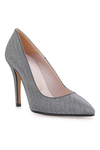Schwarze Stiletto-Pumps mit Glitzer PITTARELLO ROMANTIC 2423