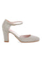 Platin-Dekolleté-Absatz 8 cm Pittarello Romantic 2569