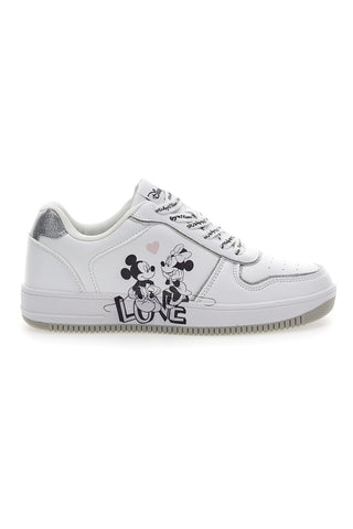 Weiße Sneakers mit Disney-Aufdruck D2010392S02