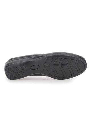 Klassische schwarze Slipper mit Horsebit PITTARELLO FOCUS 8135