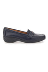 Blauer Mokassin aus echtem Leder PITTARELLO FOCUS 8164