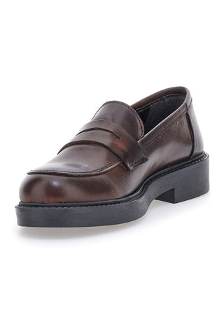 PITTRELLO ELITE 100 braune Pennyloafer