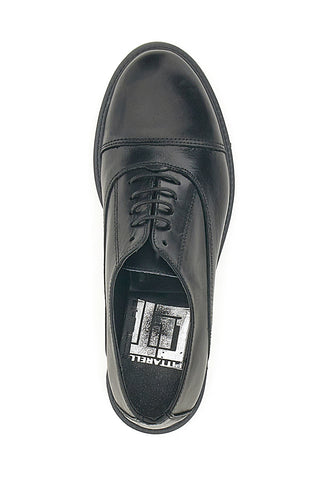 Schwarze Schnürschuhe aus echtem Leder PITTARELLO ELITE 73