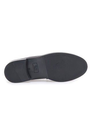 Pittarello Glam schwarze Echtleder-Loafer 9635714BIS