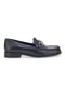 Schwarze Mokassins aus echtem Leder mit Gebiss PITTARELLO FOCUS 4782