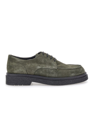 Schnürschuhe aus grünem Wildleder PITTARELLO CLASS 510