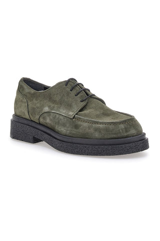Schnürschuhe aus grünem Wildleder PITTARELLO CLASS 510