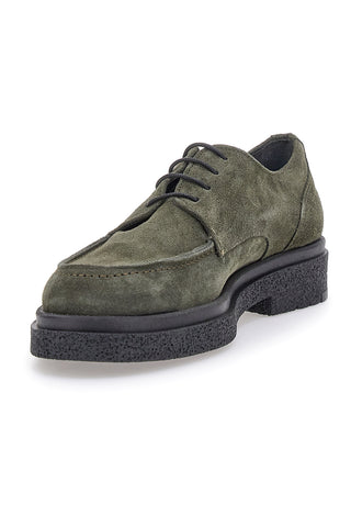 Schnürschuhe aus grünem Wildleder PITTARELLO CLASS 510