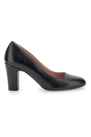Schwarze Pumps mit Spulenabsatz PITTARELLO KLASSE 557