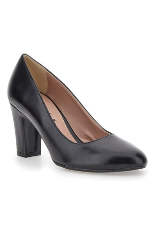 Décolleté nere con tacco a Rocchetto PITTARELLO CLASS 557