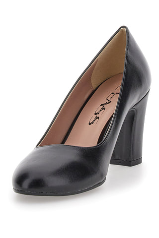 Décolleté nere con tacco a Rocchetto PITTARELLO CLASS 557