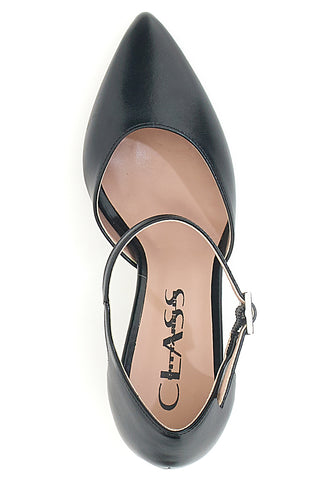 Schwarze Pumps mit Riemen PITTARELLO CLASS 615