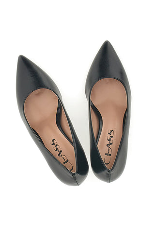 Schwarze Pumps mit mittlerem Absatz PITTARELLO KLASSE 370