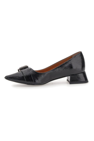 Ballerine nere con tacco basso PITTARELLO LOVE 3432