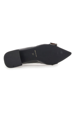 Ballerine nere con tacco basso PITTARELLO LOVE 3432
