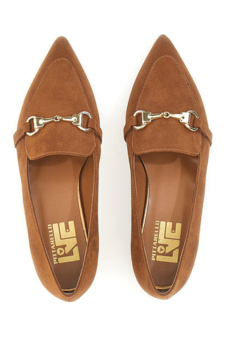 Pittarello Love Lederfarbene Mokassins 103016