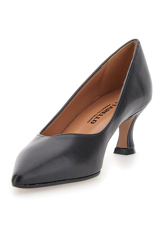 Schwarze Pumps mit 6 cm Absatz Made in Italy Pittarello 61