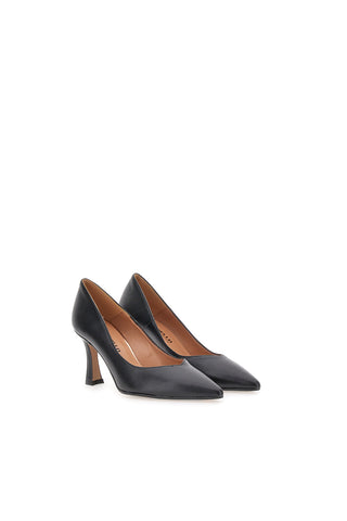 Décolleté Nere Con Tacco 8 cm Made In Italy Pittarello 3354