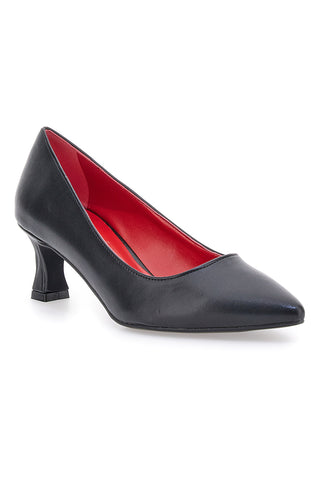 Schwarze Pumps mit Pittarello-Glam-Absatz 1025