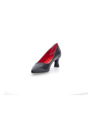 Schwarze Pumps mit Pittarello-Glam-Absatz 1025