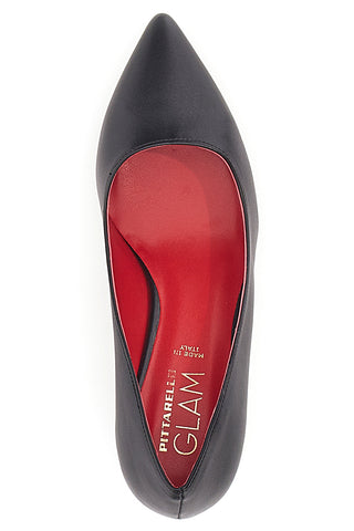 Schwarze Pumps mit Pittarello-Glam-Absatz 1025