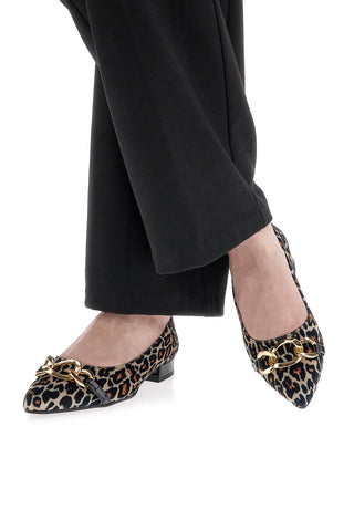 Ballerine Leopardate a punta PITTARELLO GLAM 3502