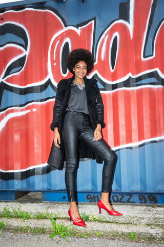 Décolleté Rosse Con Micro Cinturini Pittarello Glam 3695