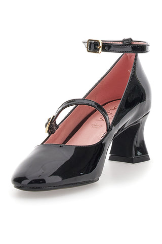 Mary Jane in vernice nera con cinturino alla caviglia PITTARELLO GLAM 3622