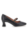 Schwarze Mary Jane Pumps mit Spulenabsatz PITTARELLO GLAM 3605