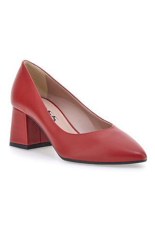 Décolleté Rosso con tacco largo Pittarello class 774