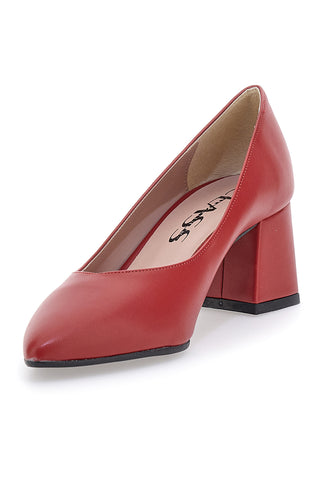Décolleté Rosso con tacco largo Pittarello class 774