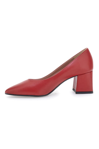 Décolleté Rosso con tacco largo Pittarello class 774