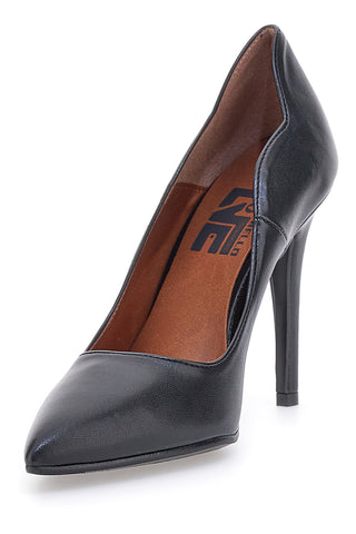 Décolleté Nere Opaco Tacco 11 cm Made In Italy Pittarello Love 3478