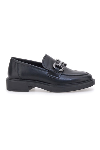 Schwarze Mokassins mit Horsebit PITTARELLO CAPSULE 24175001