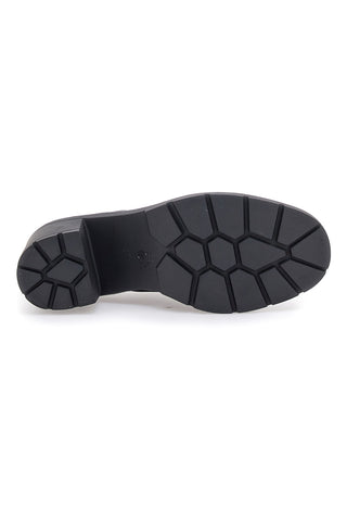 Stringate nere con tacco a blocco THE FIRST 477