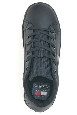 Schwarze Sneakers mit Flatform TOMMY HILFIGER FLATFORM ESS