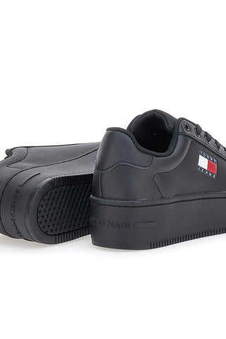Schwarze Sneakers mit Flatform TOMMY HILFIGER FLATFORM ESS