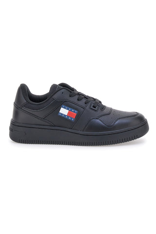 Schwarze Turnschuhe TOMMY JEANS RETRO BASKET ESS