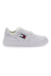 Weiße Turnschuhe TOMMY JEANS RETRO BASKET ESS