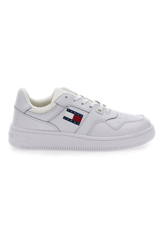 Weiße Turnschuhe TOMMY JEANS RETRO BASKET ESS