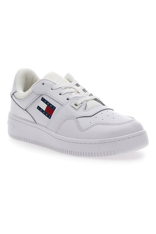 Weiße Turnschuhe TOMMY JEANS RETRO BASKET ESS