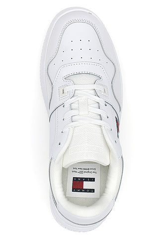 Weiße Turnschuhe TOMMY JEANS RETRO BASKET ESS