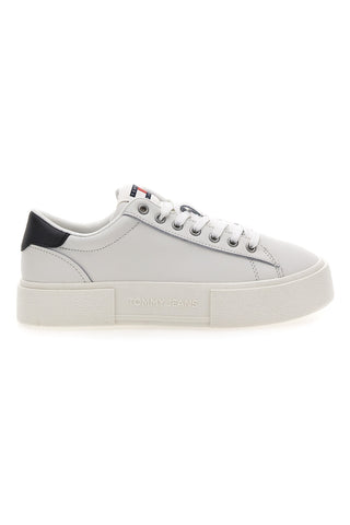 Weiße Sneakers mit Flatform TOMMY JEANS FOXING FLATFORM