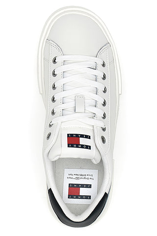 Sneakers Bianche Con Flatform TOMMY JEANS FOXING FLATFORM