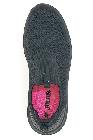 Joma Laceless Lady 2521 Slip-on-Sneaker in Schwarz