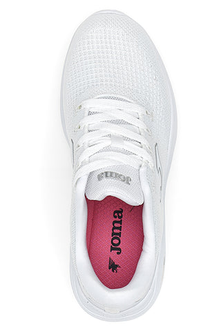Sneakers Bianche Con Lacci e Memory Foam Joma C.Dama Lady 2502