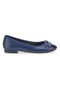 Marineblaue Ballerinas mit Schleife The First IDE1070