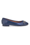 Ballerine Navy con Fibbia Decorativa Oro THE FIRST IDE172