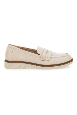 Beige Loafer mit Löwenmaul LE HAVRE PARIS H526826
